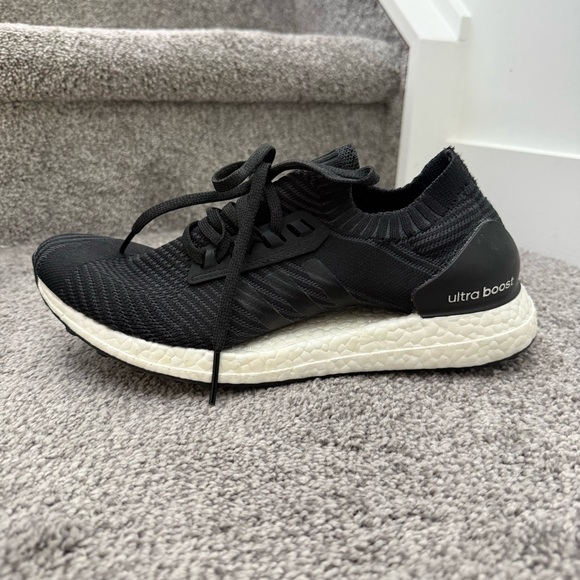 adidas Black Knit Ultra Boost Sneaker - Picture 3 of 7